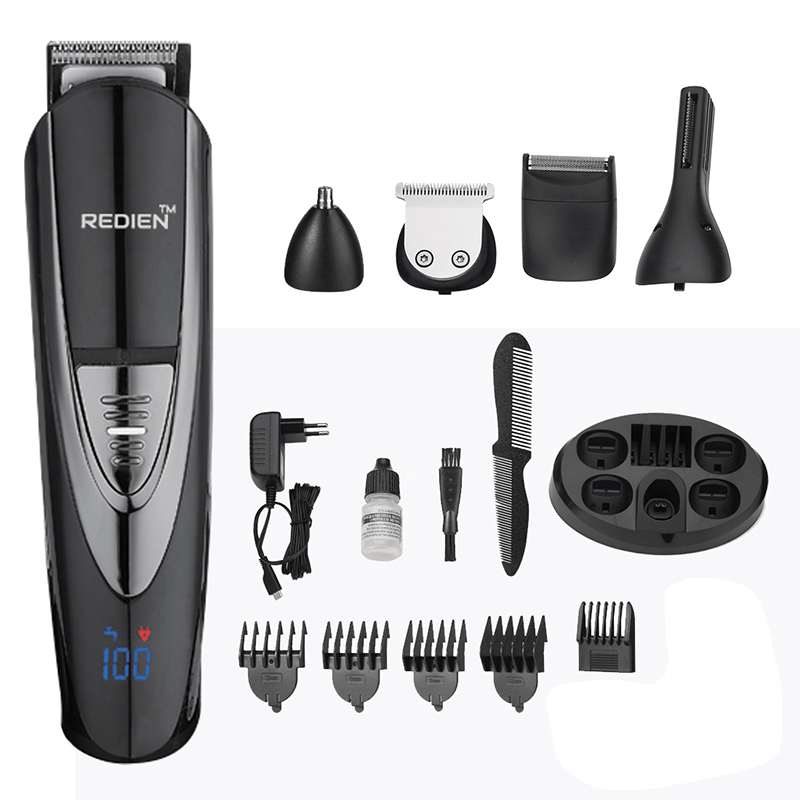 Redien 13in1 men’s grooming kit with water proof and led display RN-8197 - Image 3