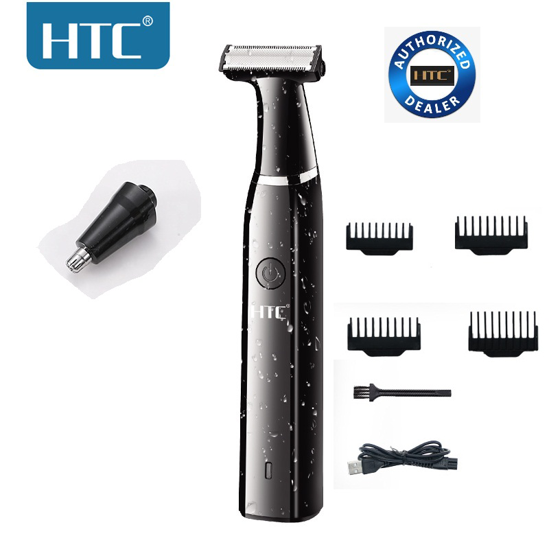 HTC Personal Use Home Grooming Body Shaver Rechargeable Lithium Battery Women Hair Clipper Trimmer