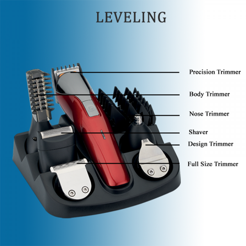 Redien 12IN1 men’s grooming hair clipper set RN-8195 - Image 2