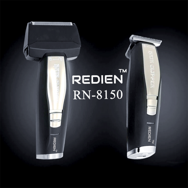 Redien electric hair trimmer RN-8150 2 IN 1 rechargeable hair clipper electric shaver razor haircut machine oil head engraving - Image 8