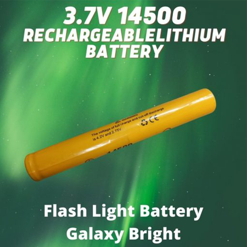 Flashlight Battery Model -Galaxi bright-2*14500-AA - Image 3