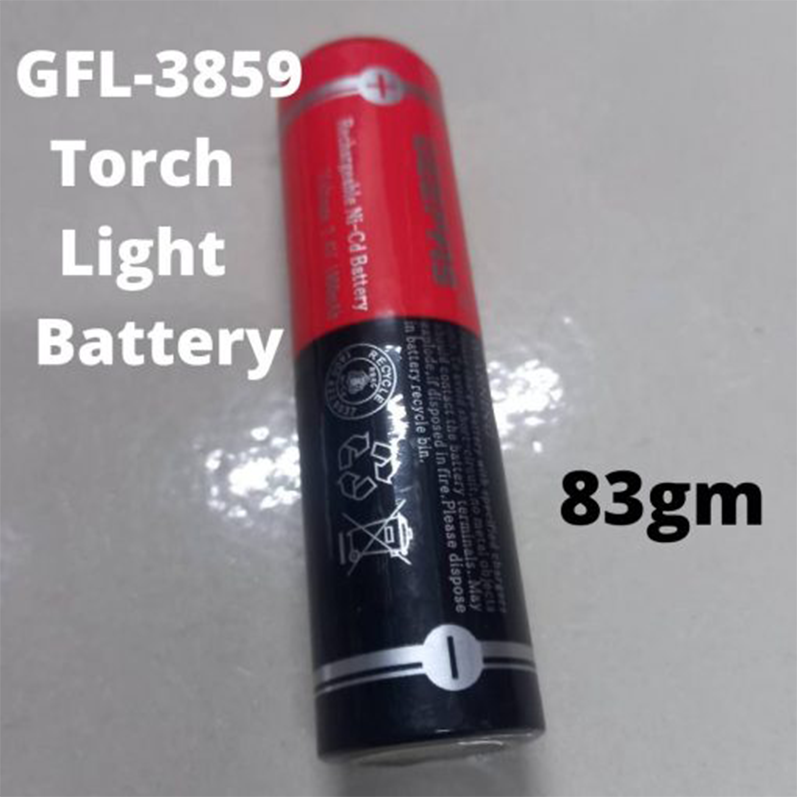 Geepas GFL-3859 Torch Light battery pack 2.4V 2*4/5SC 2500mAh - Image 6