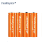 Doublepow AA 780mAh 1.2V Nickel Cadmium NiCd Button Top Batteries-4piece