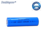 Doublepow 3.7V icr18650 1500mah li ion rechargeable battery cell-1piece