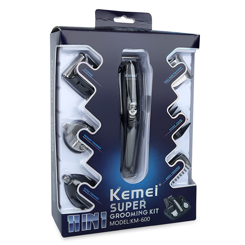 Kemei KM-600 Electric Shaver 11 In 1 Multifunction Hair Clipper Set Professional Hair Razor Beard Trimmer Hair Cutting Machine - Image 5