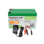 Doublepow 12V 8AH Rechargeable Lithium Ion Battery for Replace SLA Lead Acid Battery