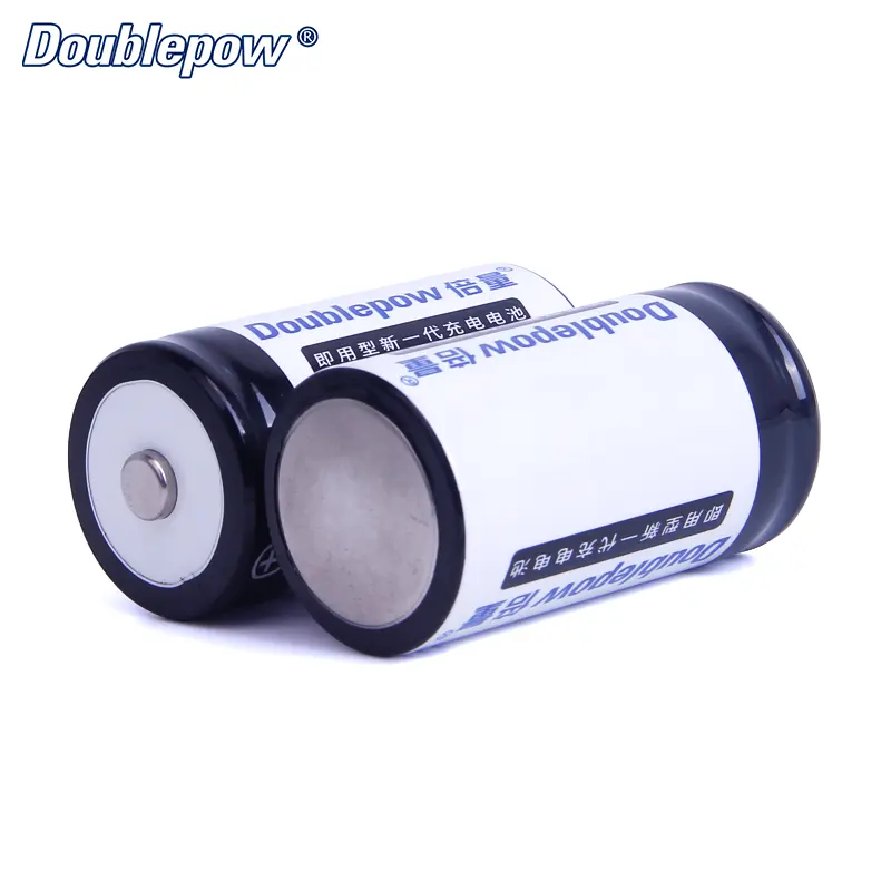 Doublepow rechargeable ni-cd battery-D-voltage-1.2V-5500mAh-2piece - Image 6
