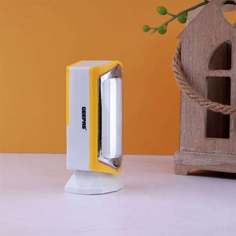 Geepas Rechargeable Led Lantern 4.2W 1200mAh - Light Dimmer Function | 21Pcs LED Tube, 4 Hours Working Time, Portable & Lightweight | Suitable For Power Outages, Hiking, And Camping