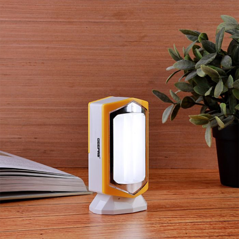 Geepas Rechargeable Led Lantern 4.2W 1200mAh - Light Dimmer Function | 21Pcs LED Tube, 4 Hours Working Time, Portable & Lightweight | Suitable For Power Outages, Hiking, And Camping - Image 3