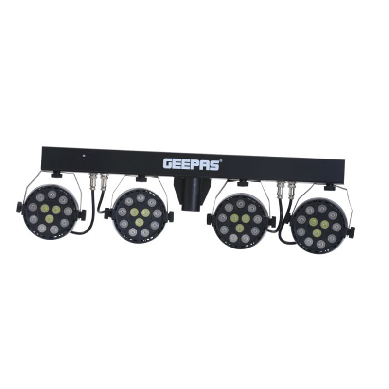 Geepas LED Lighting Bar - 48 Pcs RGBW In 4 Led Tripod Stand Energy Saving | Auto DMX512 | Long Life LED Hours | 2 Years Warranty - Image 4